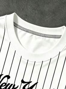 Manfinity EMRG 男士全印花圆领短袖T恤 - 彩色 - 查看 5