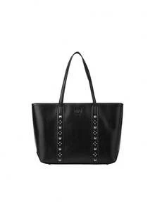 Avena Women's Tote Bags Black - Black - View 1