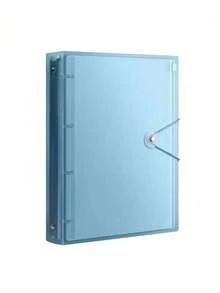 1 chiếc bìa đựng tài liệu khổ A4 dung lượng lớn, chắc chắn, bền bỉ, chống nước, nhẹ, thiết kế gấp gọn, nhiều ngăn, khóa chun, nhiều màu sắc, đồ dùng học tập, văn phòng phẩm, du lịch, đồ dùng thiết yếu cho năm học mới, hộp đựng tài liệu, kẹp hồ sơ, sắp xếp dự án. - Nhiều màu - Xem 6