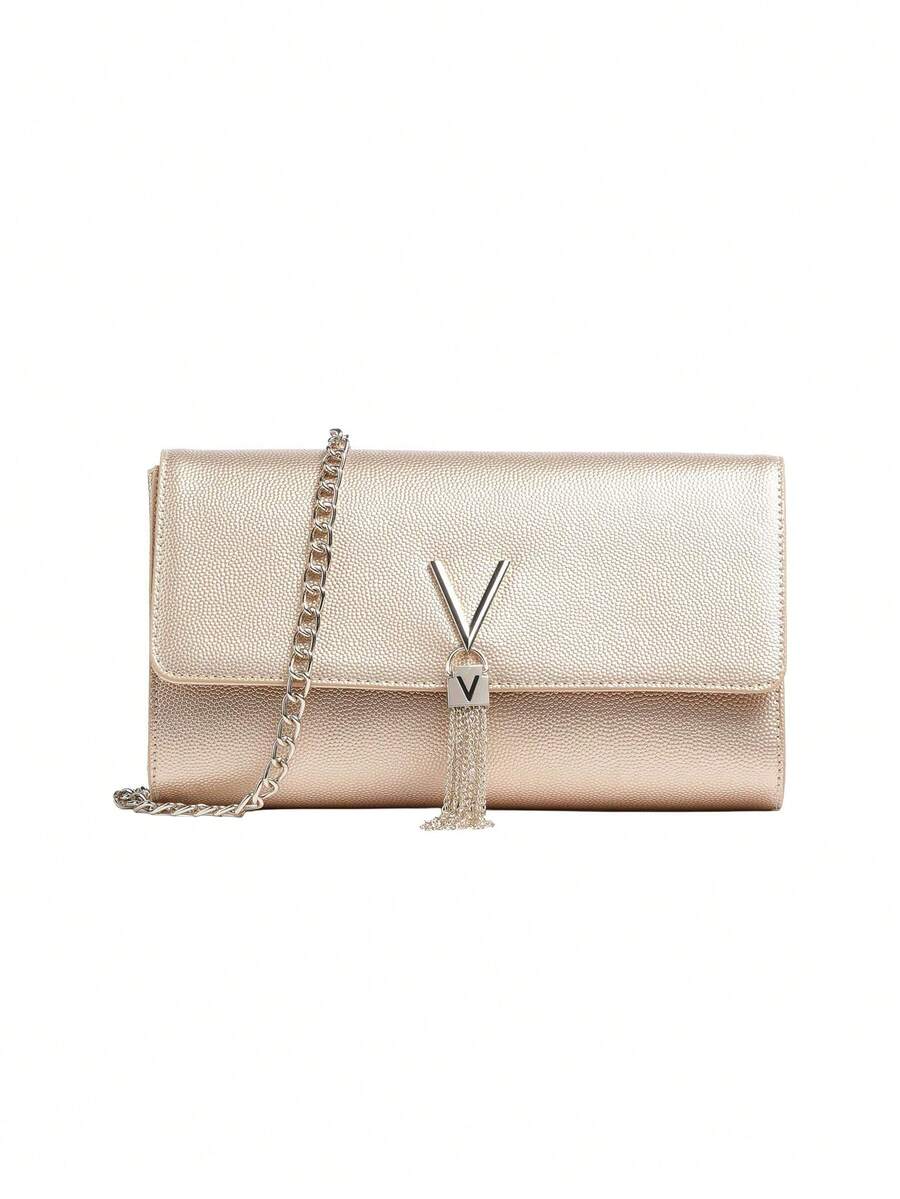 Valentino Bags Divina Women's Crossbody Gold - Gold - View 1