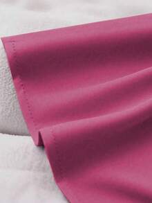 GlowEve CURVE Large-Sized Woven Casual Summer Women's Shirt - Hot Pink - View 5