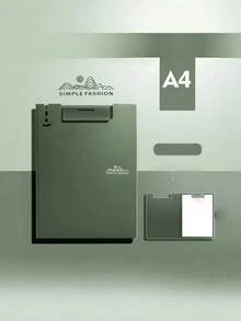 A4文件夹，美观实用，带夹子，360°翻转，多功能办公文件夹，横竖两用，便携式绘图板，办公学习必备，可折叠文件板，商务文件夹，学生办公学习用品，返校季必备 - A - 查看 11