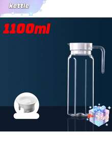 1 buah Botol Air Dingin Tahan Panas Multifungsi - Wadah Penyimpanan untuk Minuman Panas atau Dingin, Teko Kulkas, Wadah Jus, Botol Air, Teko Es Teh atau Teko Susu, Cocok untuk Dapur, Restoran, dan Aktivitas Luar Ruangan seperti Berkemah - MultiWarna - View 9