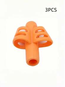 2PCS/3PCS/4PCS/5PCS Multicolor Silicone Ergonomic Pencil Grips Handwriting Posture Correction Tool Writing Aid For School Supplies Stationery - Multicolor - View 13