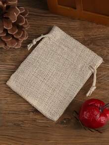 25PCS 50PCS 100PCS DRAWSTRING BURLAP JUTE GIFT BAGS DIY WEDDING FAVOR PACKAGING JEWELRY WRAPPING POUCHES SMALL BUSINESS SUPPLIES - View 4