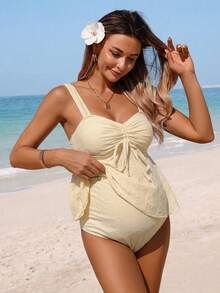 SHEIN Bộ sưu tập đồ bơi nữ mới 2026SS cho kỳ nghỉ, hẹn hò, phong cách miền Tây, du lịch đường dài, mọi mùa, lễ hội âm nhạc, mùa thu thư giãn, phong cách Boho Y2K thanh lịch cổ điển thường ngày, bộ đồ bơi bà bầu in họa tiết chuyển màu tinh tế, bikini tankini hai dây cho kỳ nghỉ biển, trang phục mùa hè, váy đi biển, trang phục nghỉ dưỡng, váy đi nghỉ mát cho nữ, bộ bikini kèm áo khoác ngoài, đồ bơi bà bầu, bộ đồ bà bầu, áo khoác ngoài bikini mùa hè, váy đi biển, trang phục đi nghỉ mát, quần áo bà bầu, đồ bơi, tankini màu vàng, bộ hai mảnh màu vàng, đồ bơi, váy đi nghỉ mát màu vàng, váy chống nắng màu vàng, bộ hai mảnh màu vàng cho nữ, bộ hai mảnh màu vàng, bikini định hình vòng một, váy Zanea, bộ 2 mảnh, áo bikini, áo khoác ngoài họa tiết da báo. - Nhiều màu - Xem 6