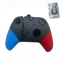 1 hộp đựng tai nghe Bluetooth không dây thiết kế hình tay cầm chơi game (kèm móc treo ngẫu nhiên), tương thích với Pro 3, hộp đựng tai nghe Apple chống sốc bằng TPU hình hoạt hình dễ thương cho 1/2/3/4/Pro/Pro2 - Nhiều màu - Xem 10