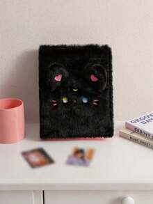 A5 Cartoon Plush Loose-Leaf Photo Album, Cute Celebrity Photo Album And Card Organizer, 3-Inch Photo Card Album, Idol Card Organizer And Display Book, A Must-Have For Fans. - Multicolor - View 9