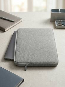 Ultra Slim Laptop Sleeve 11 14 15 Inch Splashproof Shockproof Portable Computer Case Lightweight Durable Zipper Bag For MacBook Tablet Padded Lining Anti Scratch - multicolor - View 2