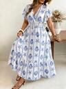 Blue and White