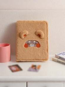 A5 Cartoon Plush Loose-Leaf Photo Album, Cute Celebrity Photo Album And Card Organizer, 3-Inch Photo Card Album, Idol Card Organizer And Display Book, A Must-Have For Fans. - Multicolor - View 8