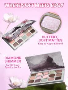 SHEGLAM Orchid Hour 15-Pan Palette Brand Beauty Makeup Face Paint Cosmetic For Women Girls Perfect For Spring Summer Ideal For Y2K Fancy Fashion Suitable For Birthday Mother'S Day Gift Rave Party Ready Best Color - Orchid Hour - View 6