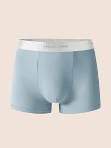 3pcs/Set Men's Letter Waistband Casual Boxer Briefs - Multicolor - View 3