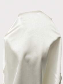 Resyla Plus Size Women Solid Color Round Neck Pleated Casual Versatile Daily Wear Top - Beige - View 6