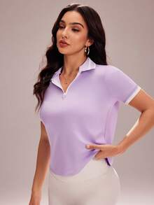 CourtClass Women Tennis Clothing - Mauve Purple - View 4