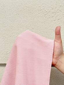 MaterniWear 孕妇休闲日常V领前扣蝙蝠袖连衣裙，夏季 - 粉色 - 查看 7