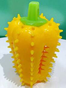 PETSIN 1 Quả bóng nhỏ hình giọt tiêu bằng chất liệu TPR, đồ chơi cho chó gặm, bàn chải đánh răng, đồ chơi đánh hơi cho thú cưng, đồ chơi giúp chó tự giải trí và thư giãn. - Nhiều màu - Xem 15