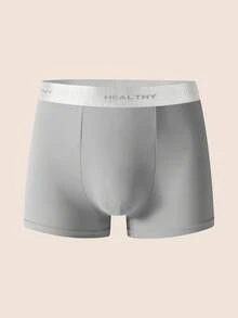 3pcs/Set Men's Letter Waistband Casual Boxer Briefs - Multicolor - View 6
