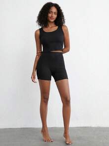Ocili Quần boxer Leisure Soft, được làm từ chất liệu vải pha, mềm mại và thoải mái, có thể phối cùng bất kỳ loại áo cơ bản nào. - màu đen - Xem 7