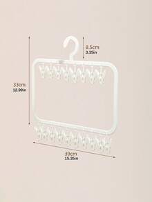 1 pieza Percha multifuncional ahorradora de espacio para calcetines y ropa interior - Tendedero eficiente, ideal para decoración de dormitorio, baño y dormitorio, decoración de festivales, decoración de habitaciones, decoración del hogar, decoración de dormitorio, vestidos, pantalones, zapatos, jeans, botas, faldas, primavera, minimalista, blusas de verano - Multicolor - Ver 2