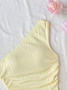 Tween Girl Tween Girls' Casual Everyday Comfortable Romper - Yellow - View 3