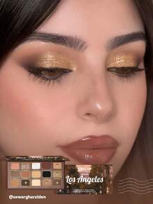 SHEGLAM MatinéE In L.A. 15-Pan Palette Brand Beauty Makeup Face Paint Cosmetic For Women Girls Perfect For Spring Summer Ideal For Y2K Fancy Fashion Suitable For Birthday Mother'S Day Gift Rave Party Ready Best Color - Matinée in L.A. - View 4