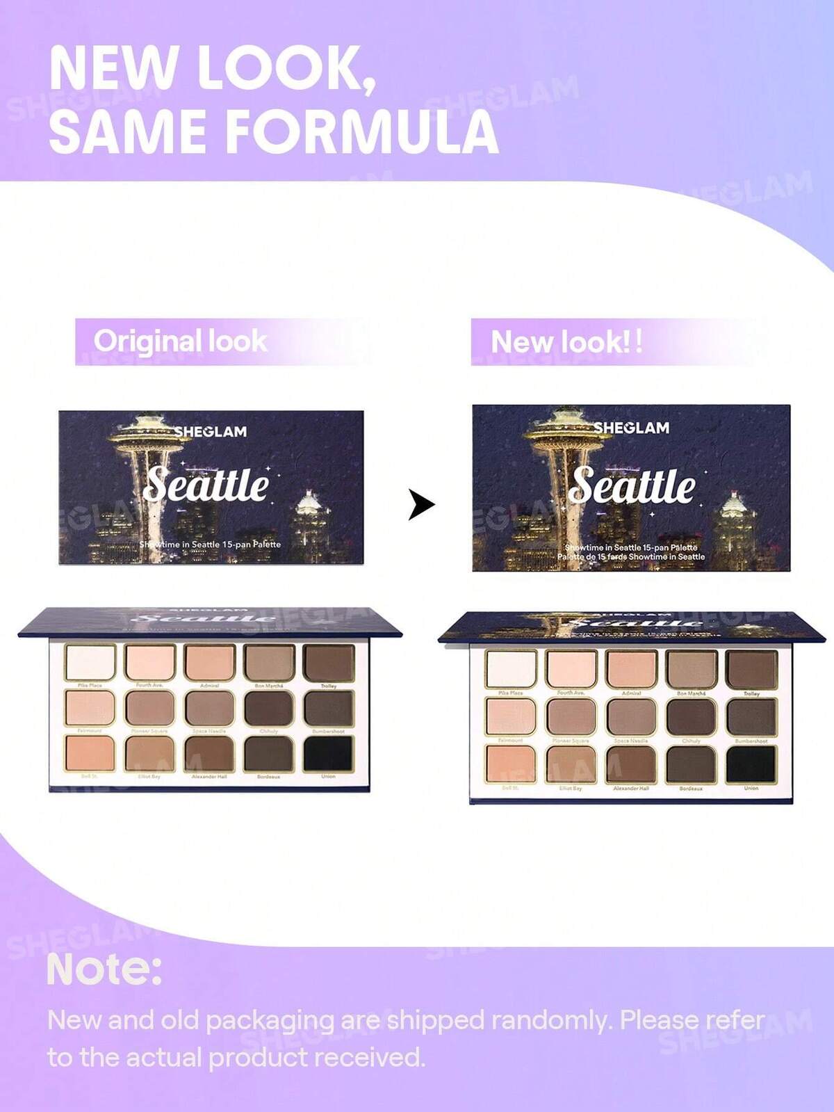 Showtime In Seattle 15-Pan Palette