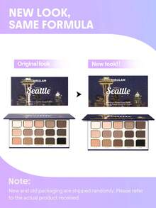 SHEGLAM Showtime in Seattle Paleta de 15 colores Brillos - Showtime in Seattle - Ver 7