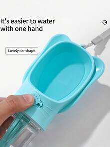 1PC Pet Travel Cup Dog Outdoor Water Cup Dog Water Bottle Portable Travel Cup Dog Walking Water Bottle Pet Cup Suitable For Dog Walking Hiking And Outdoor Use - Multicolor - View 5