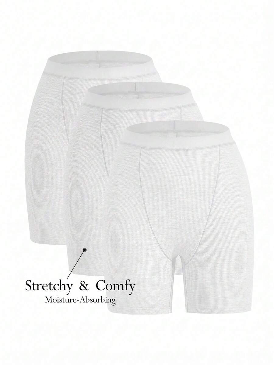 Ocili Quần boxer Leisure Soft, được làm từ chất liệu vải pha, mềm mại và thoải mái, có thể phối cùng bất kỳ loại áo cơ bản nào. - trắng - Xem 1
