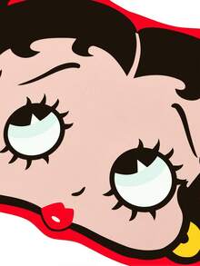 Betty Boop x SHEIN 1 tấm thảm in hình Betty đầu to dễ thương, thảm phòng tắm, chất liệu thấm hút, lớp lót chống trơn trượt. - Người ngoài hành tinh - Xem 7