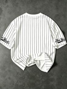 Manfinity EMRG 男士全印花圆领短袖T恤 - 彩色 - 查看 3