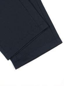 Manfinity Homme Men's Drawstring Waist Pockets Casual Versatile Daily Wear Pants - Navy Blue - View 7