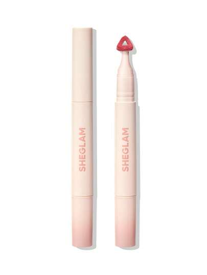 SHEGLAM Marshmallow Puff 唇部暈染筆-330 Red Teddy 品牌 美容 化妝 化妝品 適合女性與女孩 完美搭配夏季春季 Y2K 時尚 流行 生日 母親節禮物 假期 派對準備就緒 最佳顏色