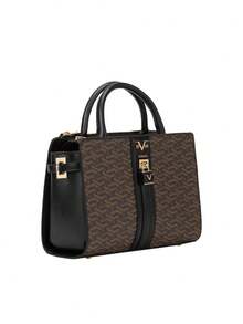 Lisana Aop Women's Top Handle Bags Brown - Brown - View 3