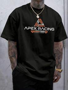 Camiseta unisex hombre manga corta  tour concierto, estilo Y2K boho chic, playera casual compatible Romwe, prenda ideal regalo práctico para docentes y uso diario masculino camis - Negro - Ver 3