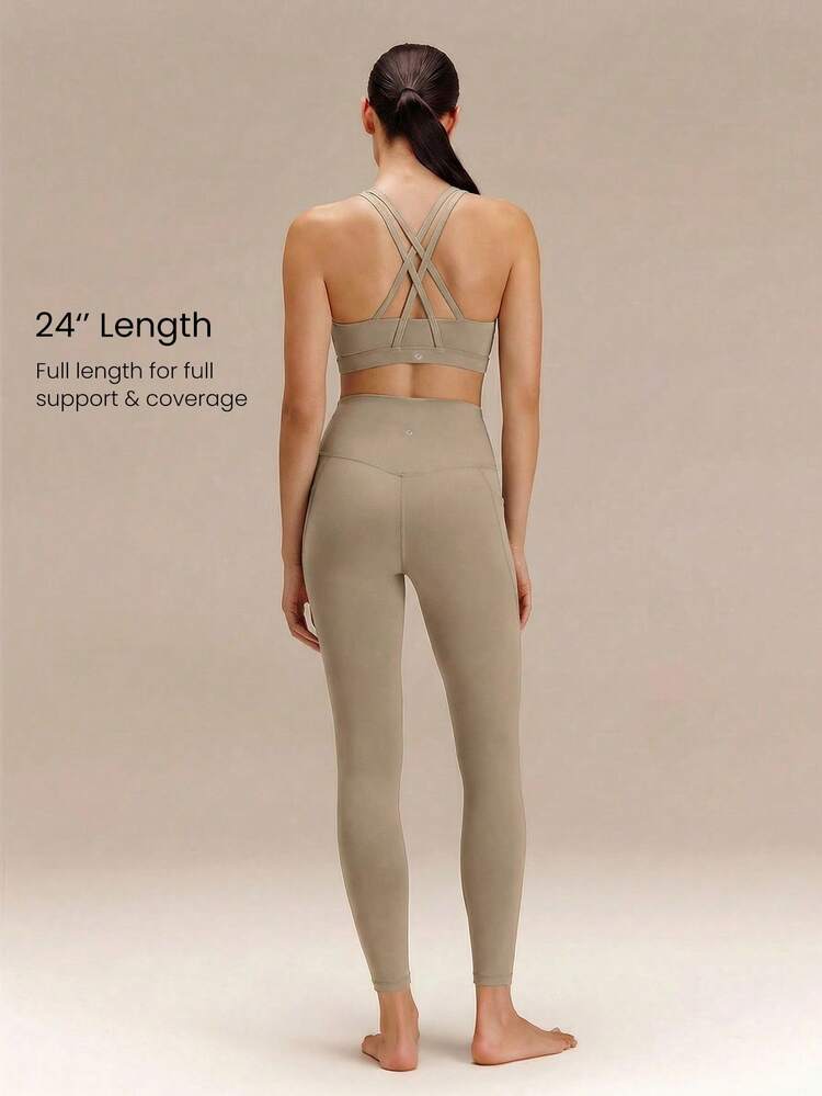 24" FeatherFit™ High-Rise Side Pocket Leggings