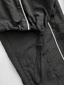 Acti Log Men's Gothic Print Drawstring Waist Sports Pants - Multicolor - View 3