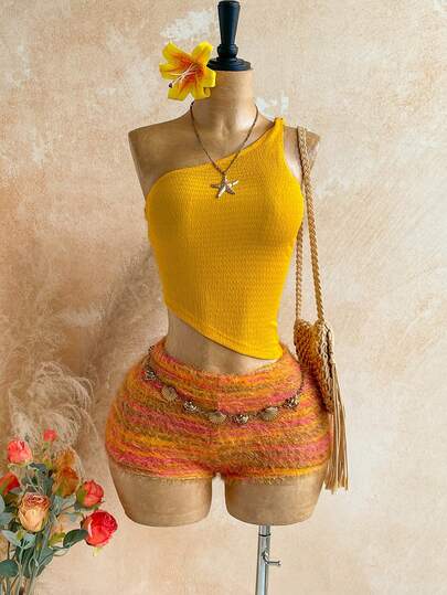 Soleia New Women's Summer Outfit, Vacation Wear, Women's 2 Pieces Set For Daily Wear, Island Vacation Outfit, Bohemian, Boho, Romantic Floral, Vacation, Floral