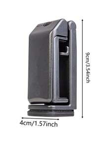 1 Giá đỡ điện thoại đa năng, tối giản, tiện dụng, tương thích với điện thoại Android, quà tặng sinh nhật cho gia đình, bạn bè, phụ kiện điện thoại. - màu đen - Xem 3