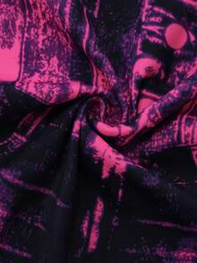 BamGleam 女士牛仔印花休闲无袖连体裤 - 彩色 - 查看 7