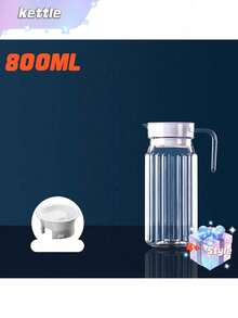 1 buah Botol Air Dingin Tahan Panas Multifungsi - Wadah Penyimpanan untuk Minuman Panas atau Dingin, Teko Kulkas, Wadah Jus, Botol Air, Teko Es Teh atau Teko Susu, Cocok untuk Dapur, Restoran, dan Aktivitas Luar Ruangan seperti Berkemah - MultiWarna - View 8