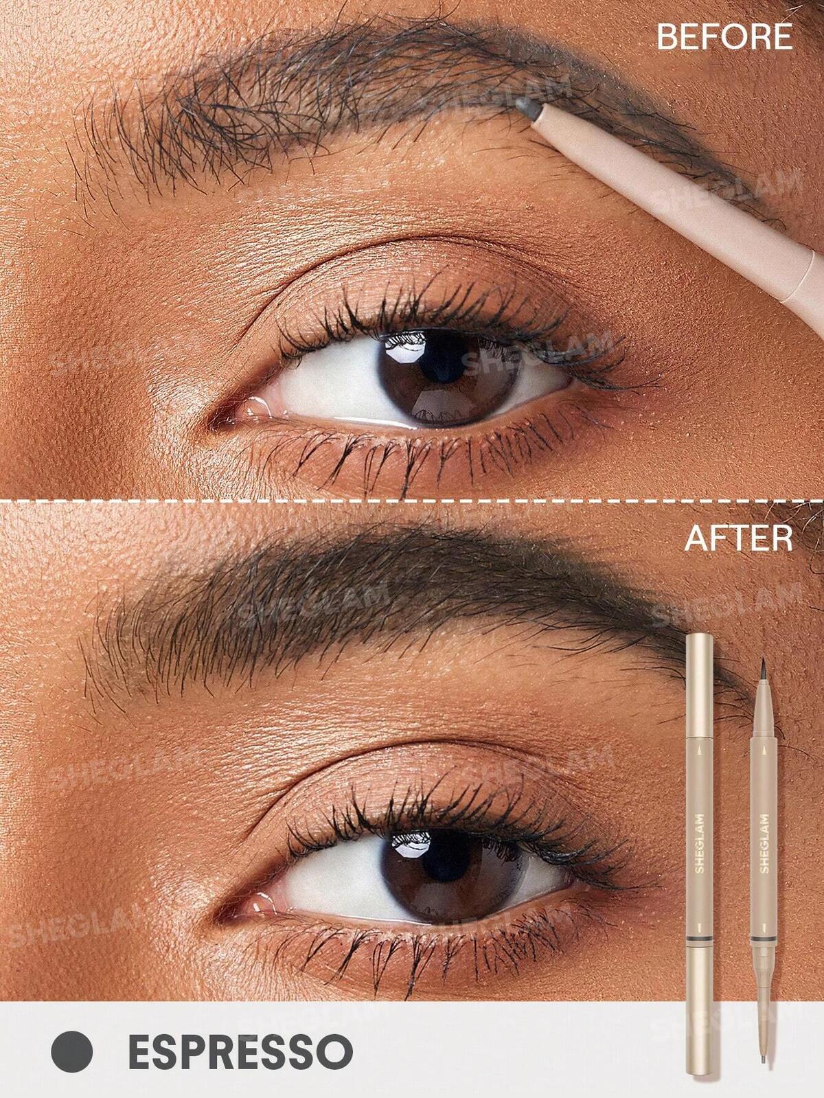 Brows On Demand 2-In-1 Brow Pencil-Espresso