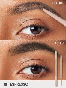 Brows On Demand 二合一眉筆-濃縮咖啡防水液體眉筆防汗防油眉毛填充勾勒眉毛霜凝膠化妝品眉毛 品牌 美容 化妝 化妝品 適合女性與女孩 完美搭配夏季春季 Y2K 時尚 流行 生日 母親節禮物 假期 派對準備就緒 最佳顏色 - Espresso - 查看 3