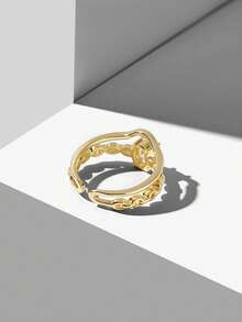MOTF PREMIUM NHẪN HỞ TỐI GIẢN BẰNG VÀNG 18K ĐÍNH KIM CƯƠNG - Vàng - kim cương trắng - Xem 6