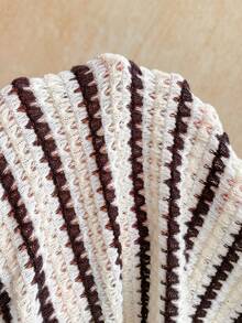 Soleia 露肩条纹连体裤，适合度假、音乐节、波西米亚风格 - 彩色 - 查看 9