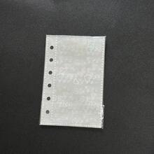 Joivida Tập giấy dán hình trái tim khổ A7, A6, M5, A8 - 10 tờ, 20 tờ, bộ thay thế bìa rời với các trang trong suốt và trang bóng. Sách dán dập nổi 3D cắt laser, album dán, phụ kiện album ảnh rời khổ A7. - Nhiều màu - Xem 17