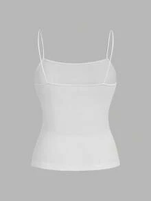 SHEIN EZwear 3pcs Atasan Camisole Kasual Tanpa Lengan Bodycon Ukuran Plus untuk Wanita, Cocok untuk Musim Panas - MultiWarna - View 5