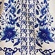 Blue and White
