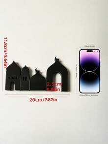 4件套木制工艺立体组合节日展示架，中东星月桌面装饰，节日餐桌摆件，家居装饰礼品创意，必备单品 - 多色 - 查看 5